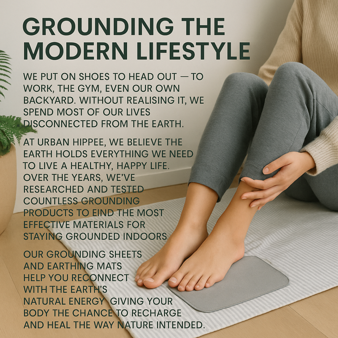 Organic Cotton Grounding Fitted Sheet