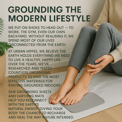 Organic Cotton Grounding Fitted Sheet