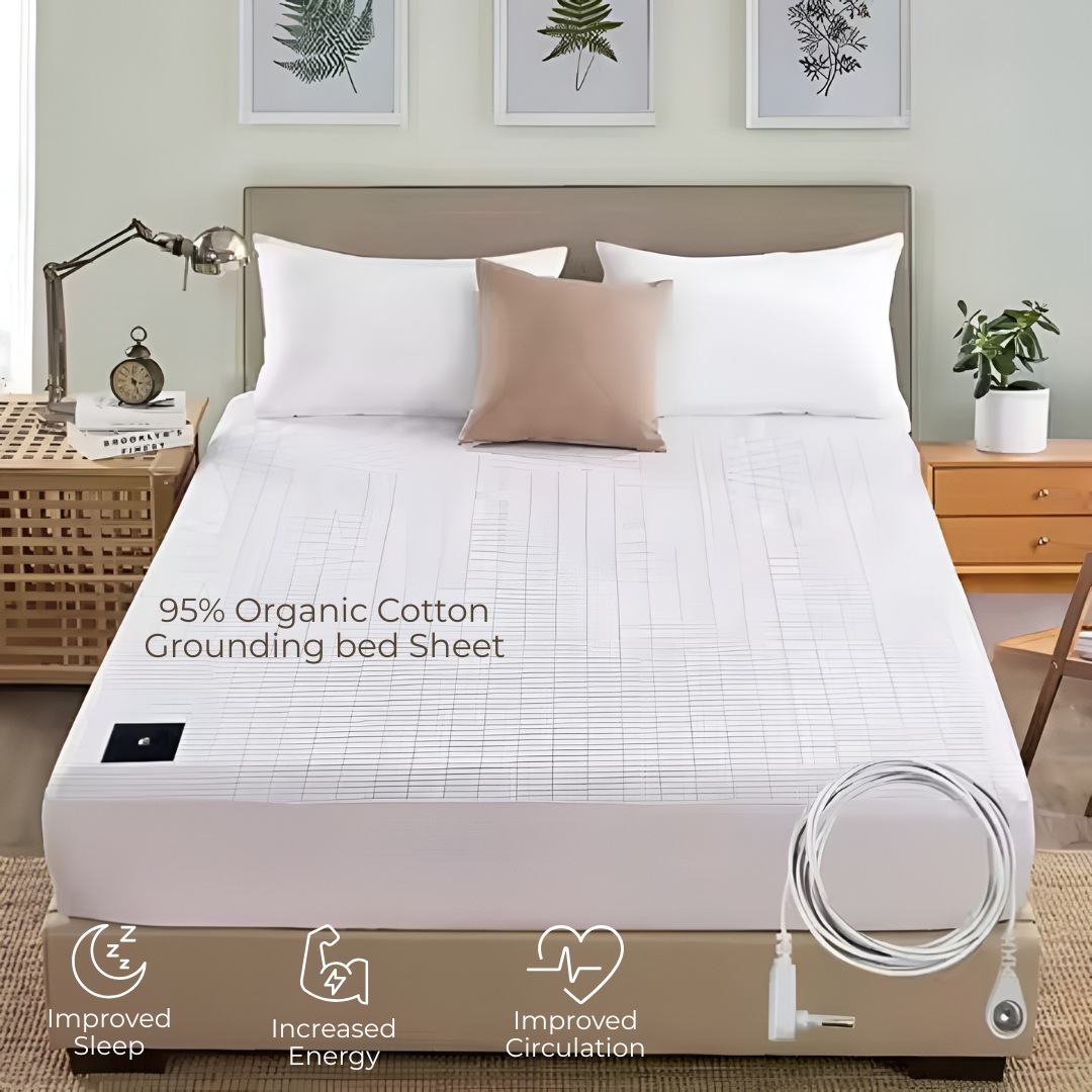 Organic Cotton Grounding Fitted Sheet