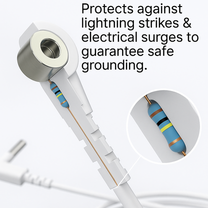 Grounding Mat for Improving Sleep Grounding Pad Health Cushion with Earthing Cable EMF Recovery Protection Release Electrostatic