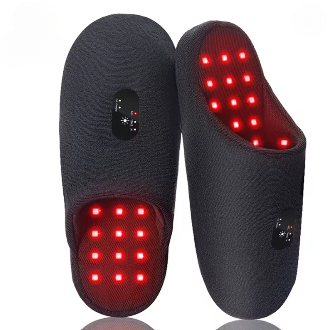 Astarexin Red Light Therapy Slippers Rechargeable 460nm For Feet Therapy Device at Home Heating Treat Inflammation Relieve pain