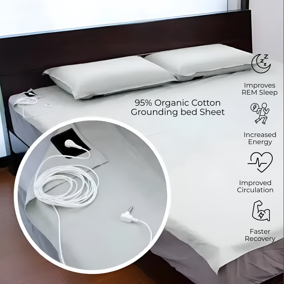 Organic Cotton Grounding Fitted Sheet