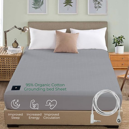 Organic Cotton Grounding Fitted Sheet