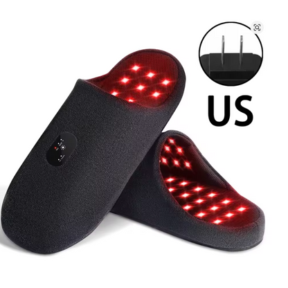 Astarexin Red Light Therapy Slippers Rechargeable 460nm For Feet Therapy Device at Home Heating Treat Inflammation Relieve pain