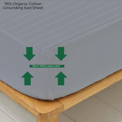 Organic Cotton Grounding Fitted Sheet