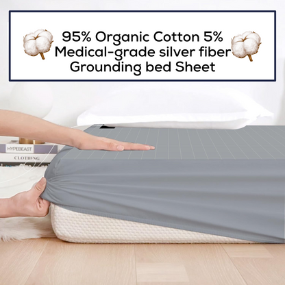 Organic Cotton Grounding Fitted Sheet