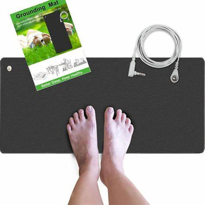 Grounding Mat for Improving Sleep Grounding Pad Health Cushion with Earthing Cable EMF Recovery Protection Release Electrostatic